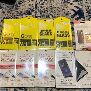 Tempered Glass Screen Protector for LG G7 - Clear for all phone types